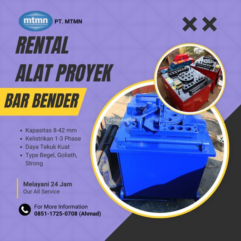 Rental Bar Bender Kapasitas 842mm, PT. MTMN - Mojokerto