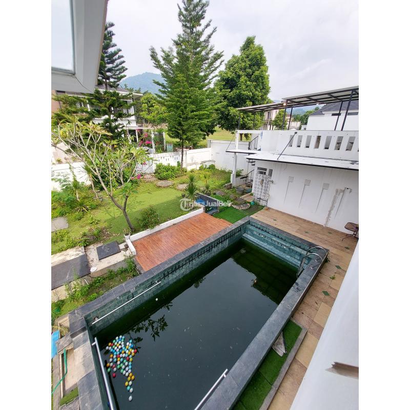 Dijual Rumah 2 Lantai, LT. 375m2, LB. 200m2, SHM, Furnish dan Kolam Renang, di Sentul City, hadap 2 Muka, View Pegunungan - Bogor