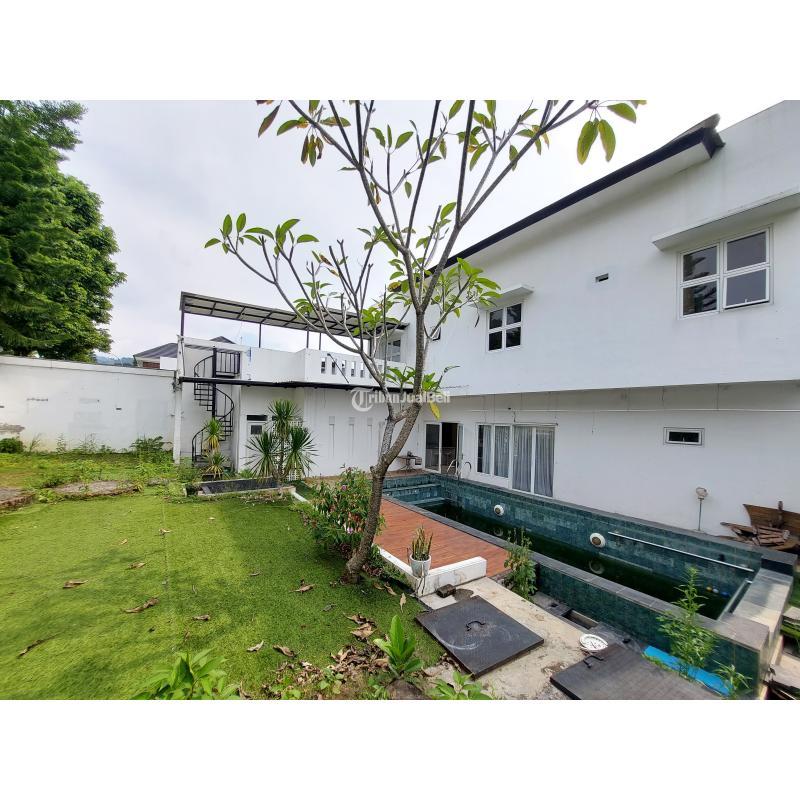 Dijual Rumah 2 Lantai, LT. 375m2, LB. 200m2, SHM, Furnish dan Kolam Renang, di Sentul City, hadap 2 Muka, View Pegunungan - Bogor