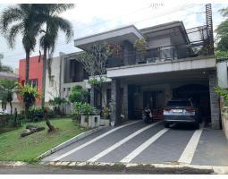 Dijual Rumah Sejuk 2 Lantai, LT. 560m2, LB. 500m2, SHM, Full Furnish ada Kolam Renang di Bukit Golf Sentul - Bogor