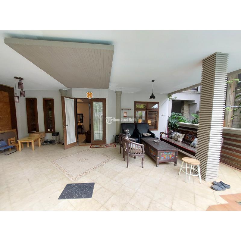 Dijual Rumah Sejuk 2 Lantai, LT. 560m2, LB. 500m2, SHM, Full Furnish ada Kolam Renang di Bukit Golf Sentul - Bogor