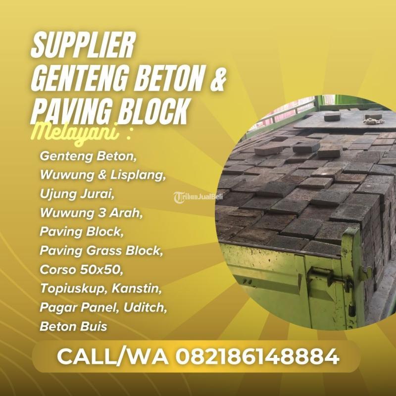 Garasi Minimalis Dengan Paving Block Premium Yang Awet - Malang