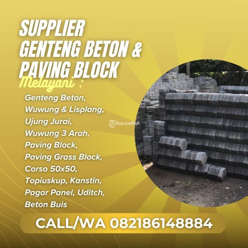 Garasi Minimalis Dengan Paving Block Premium Yang Awet - Malang