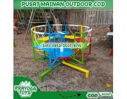 Ayunan Besi Modern Dan Perosotan Anak Kec Batujaya - Karawang
