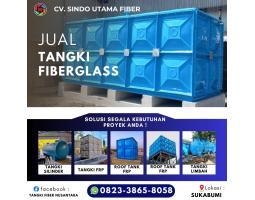 Tangki Panel Fiberglass FRP untuk Air Bersih Siap Pakai - Sukabumi
