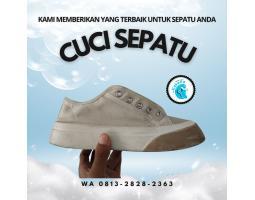 Kabama Shoescare Malang  Cuci Sepatu Putih Kulit  Sneakers Pria Wanita - Malang Kota
