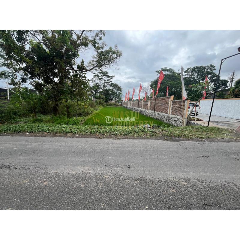Jual Tanah Luas 455 m2 Sertifikat Shm Mangku Jalan Di Godean - Sleman