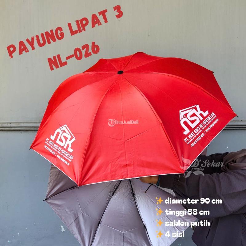 Payung Promosi Custom Logo Ready Stok - Klungkung