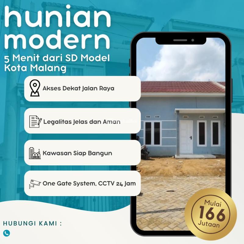 Dijual Rumah Subsidi 2KT 1KM SHM Lokasi Tlogowaru Tajinan - Malang