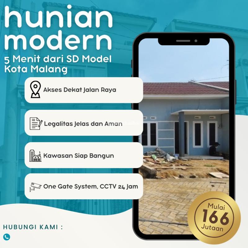 Dijual Rumah Subsidi Murah 2KT 1KM SHM Lokasi Tajinan Dekat Rsud - Kota Malang