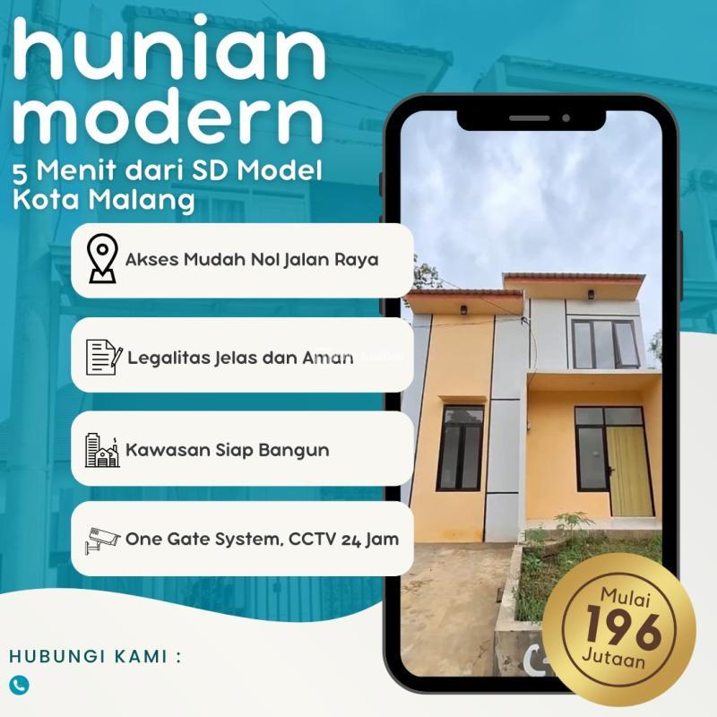 Dijual Rumah Huniam Minimalis Simple 2KT 1KM Tipe 30 SHM Dekat Kampus - Malang