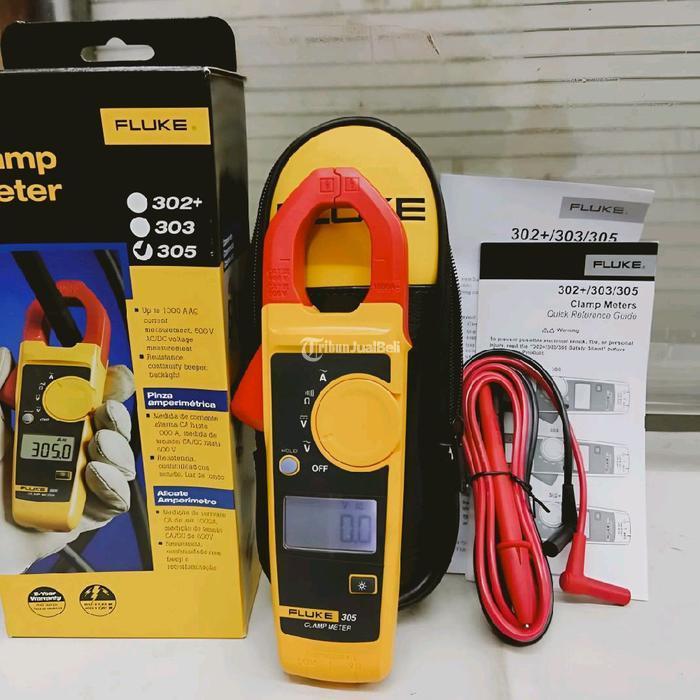 Fluke 305 Digital Clamp Meter Tang Ampere Digital 1000A AC Profesional Akurat - Jakarta Barat