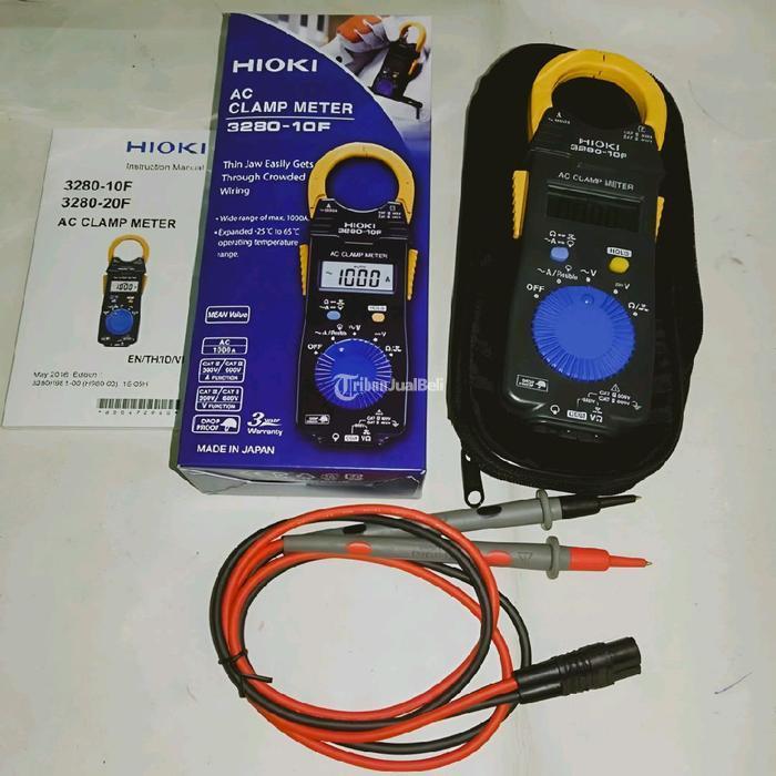 Hioki 3280-10F Digital AC Clamp Meter 1000A Tang Ampere Profesional Akurasi - Jakarta Barat