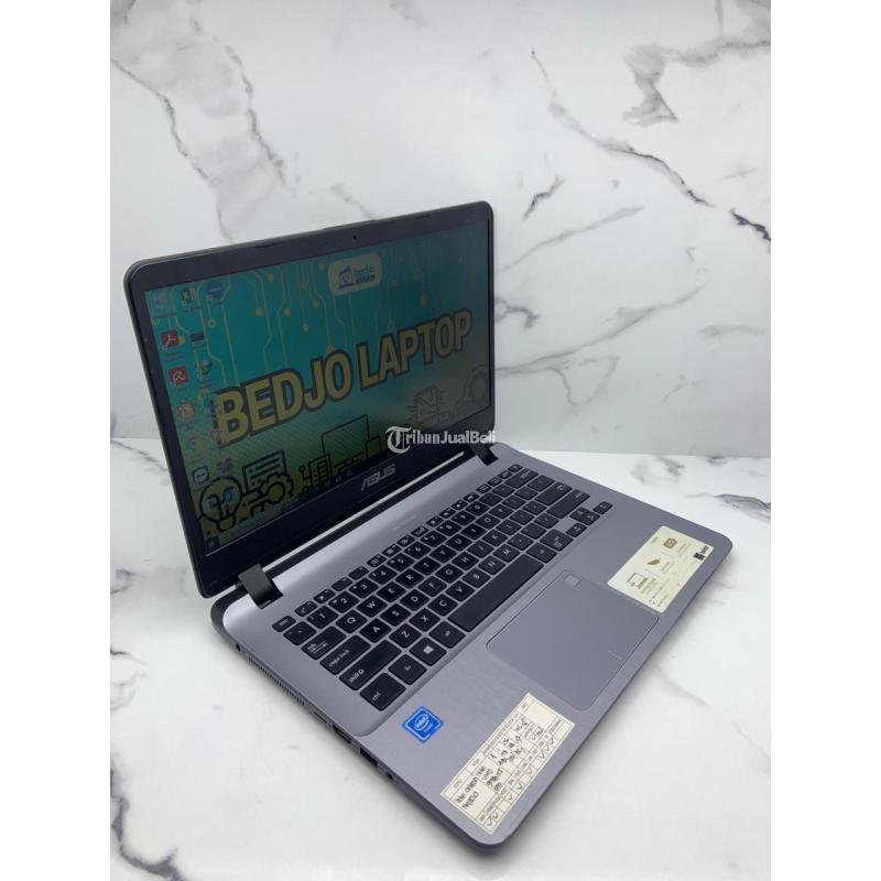 Dijual Laptop Second, ASUS A407M, Intel Celeron N4000, Intel UHD Graphics 600, RAM 4GB, HDD 1TB plus SSD 256GB - Malang