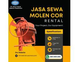 Sewa Molen Cor dan Bucket Cor Kapasitas Besar Unit Berkualitas Siap Kirim - Tidore Kepulauan