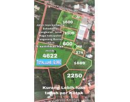 Dijual Tanah SHM Stretegis di Teluknaga Ramai Cocok untuk Segala Usaha - Tangerang