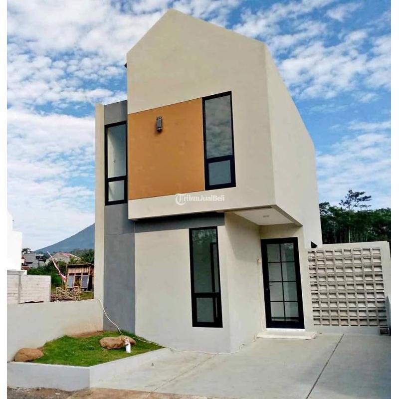 Dijual Rumah Modern 2 Lantai Desain Scandinavian Japan Lokasi Dekat Bandulan Sukun - Malang
