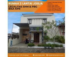 Dijual Rumah 2 Lantai Banguntapan Siap Bangun Dekat Stipram Kotagede,Gedong Kuning SHM - Bantul