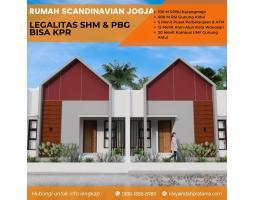 Dijual Rumah KPR Gaya Eropa dekat Kampus UNY Semanu Wonosari Kota SHM - Gunungkidul 