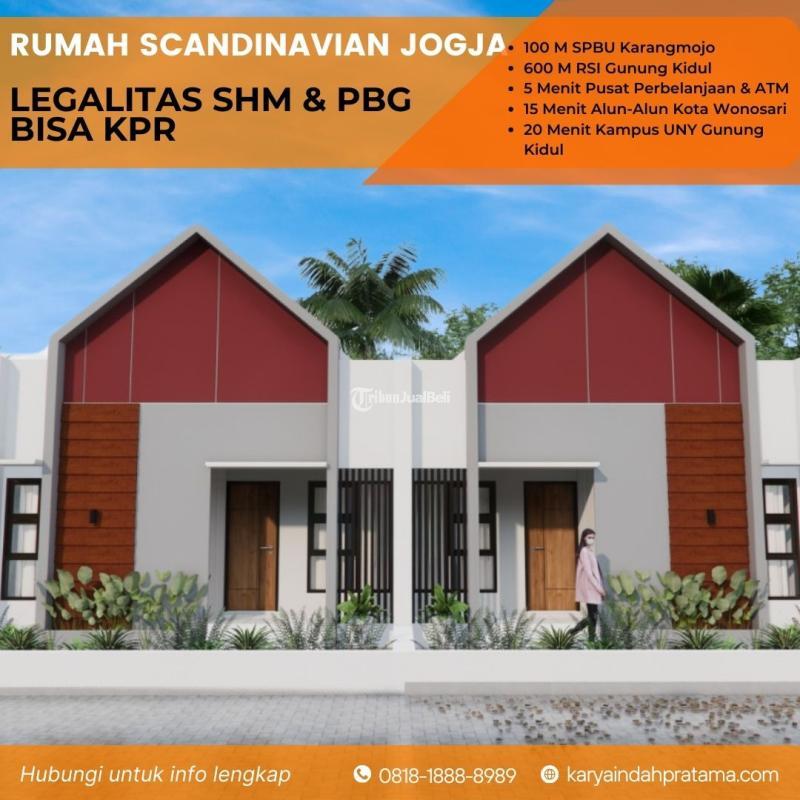 Dijual Rumah KPR Gaya Eropa dekat Kampus UNY Semanu Wonosari Kota SHM - Gunungkidul