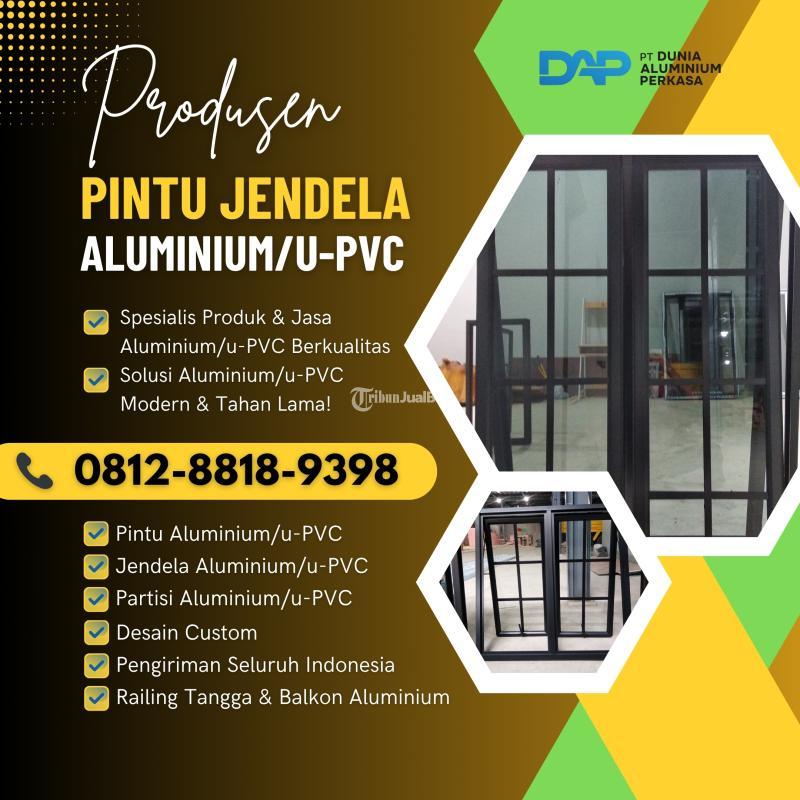 Kombinasi Aluminium UPVC dengan Gaya Kontemporer yang Stylish dan Dinamis - Jakarta Selatan