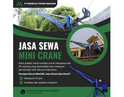 Sewa Alat Mini Crane Terpercaya dan Termurah Seluruh Indonesia - Tasikmalaya