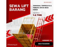 Sewa Lift Proyek Single Cabin dan Double Cabin - Tangerang Selatan