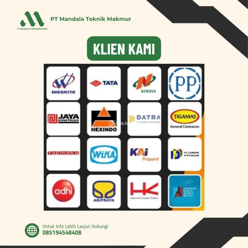 Jasa Sewa Alat Molen Cor, Terpercaya Seluruh Indonesia - Cimahi