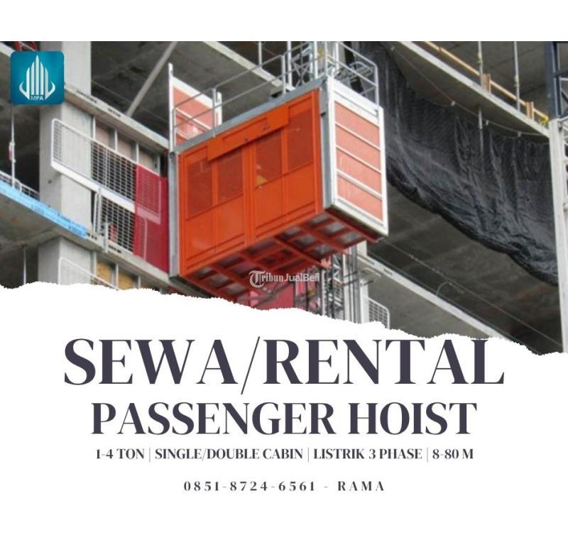 Sewa Passenger Hoist, Lift Penumpang 1-4 Ton - Tangerang