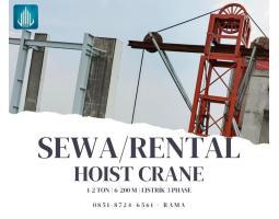 Sewa Hoist Crane 1- 2 Ton - Tangerang Selatan