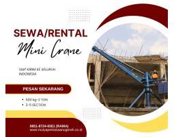 Sewa Mini Crane 500 Kg - 2 Ton, Serang - Banten