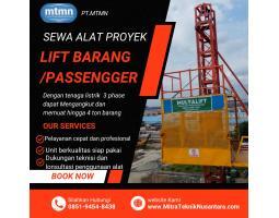 Sewa Lift Proyek, Kuat dan Andal, Solusi Angkut Hingga 4 Ton, Tabanan - Bali