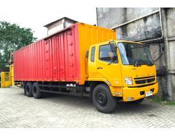 Dijual Truk Bekas, Mitsubishi Fuso Tronton 6x2 Hd Box Besi, Tahun 2022, Kabin Mulus - Jakarta Utara