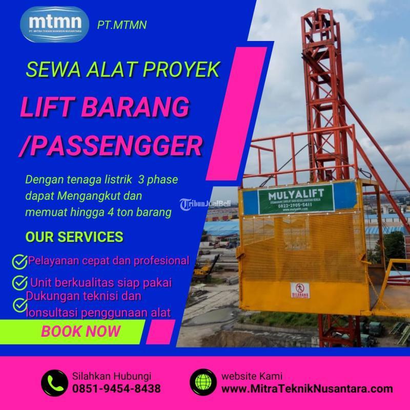 Sewa Lift Barang, PT. MTMN - Bangka Belitung