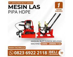 Jasa Sewa Mesin Las Pipa HDPE - Jakarta Tumur