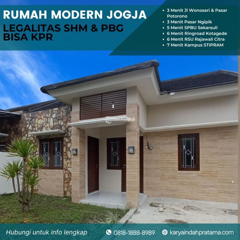 Dijual Rumah Cluster di Banguntapan Dekat Stipram Kotagede, Gedong Kuning Bisa KPR - Bantul