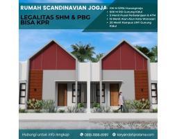 Dijual Rumah KPR Scandinavian dekat Kampus UNY Semanu Wonosari SHM - Gunung Kidul