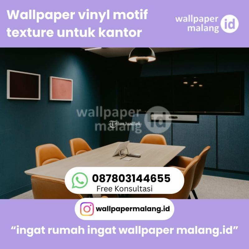 Wallpaper Vinyl Motif Texture Untuk Kantor - Malang