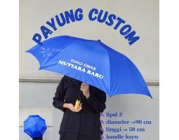 Payung Promosi Lipat 3 Murah Custom - Klungkung 