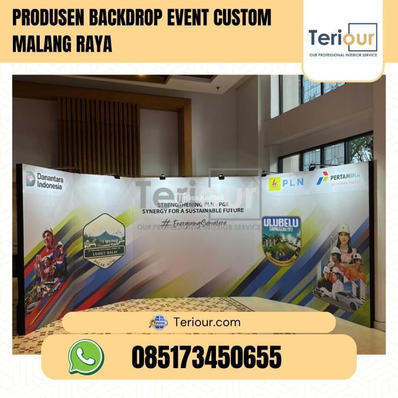 Bacdrop Event Custom Murah - Malang