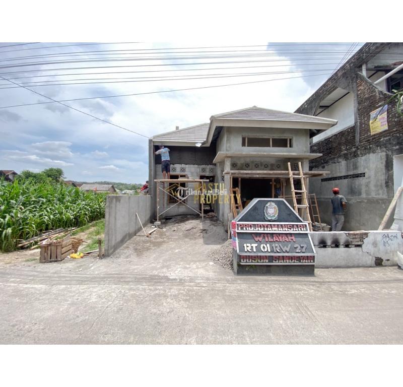 Dijual Rumah Minimalis di Piyungan Tipe 45 2KT 2KM SHM - Bantul 