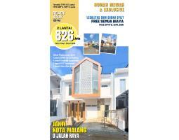 Dijual Rumah Modern di Sukun Tipe 60 3KT 2KM SHM - Malang 