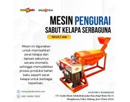 Terbaru Mesin Pengurai Sabut Kelapa Serbaguna Graha Mesin - Malang