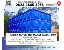 Tangki Fiberglass Panel FRP - Probolinggo