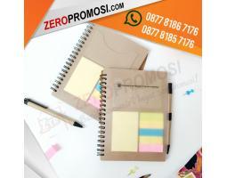 Souvenir Eco-Friendly Memo Recycle N-807 Custom Logo Perusahaan - Tangerang 
