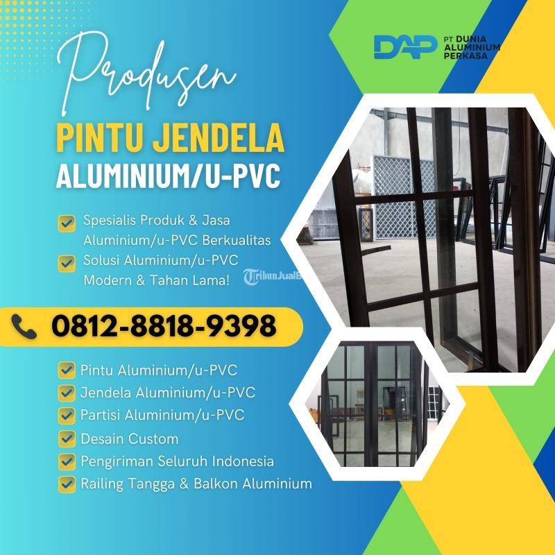 Keamanan Terjamin, Desain Menawan  Pintu Jendela Aluminium UPVC - Tangerang Kota