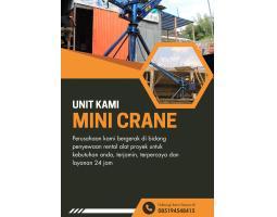 Sewa Alat Mini Crane 1 Ton - Kendari