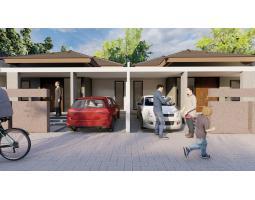 Dijual Rumah Minimalis Modern Dekat RSUD Prambanan Tipe 40 2KT 1KM SHM - Sleman 