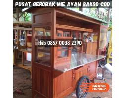 Pabrik Rombong Gerobak Mie Ayam, Harga Harga Termurah Dan Bisa Bayar Cod, Free Ongkir, Gerobak Prayoga - Brebes