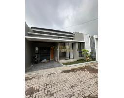 Dijual Rumah Modern, Tipe 75, 3kt, 2km, Shm, Dalam Cluster, Dekat Ke Pasar Cebongan, Sleman - Yogyakarta